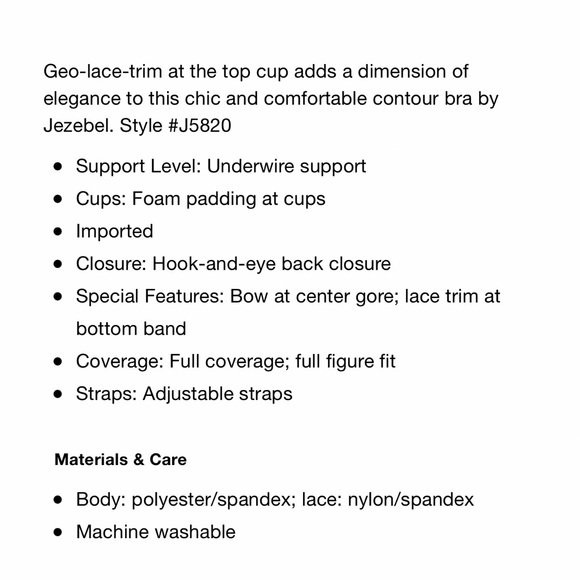 Jezebel Bra - Picture 4 of 4